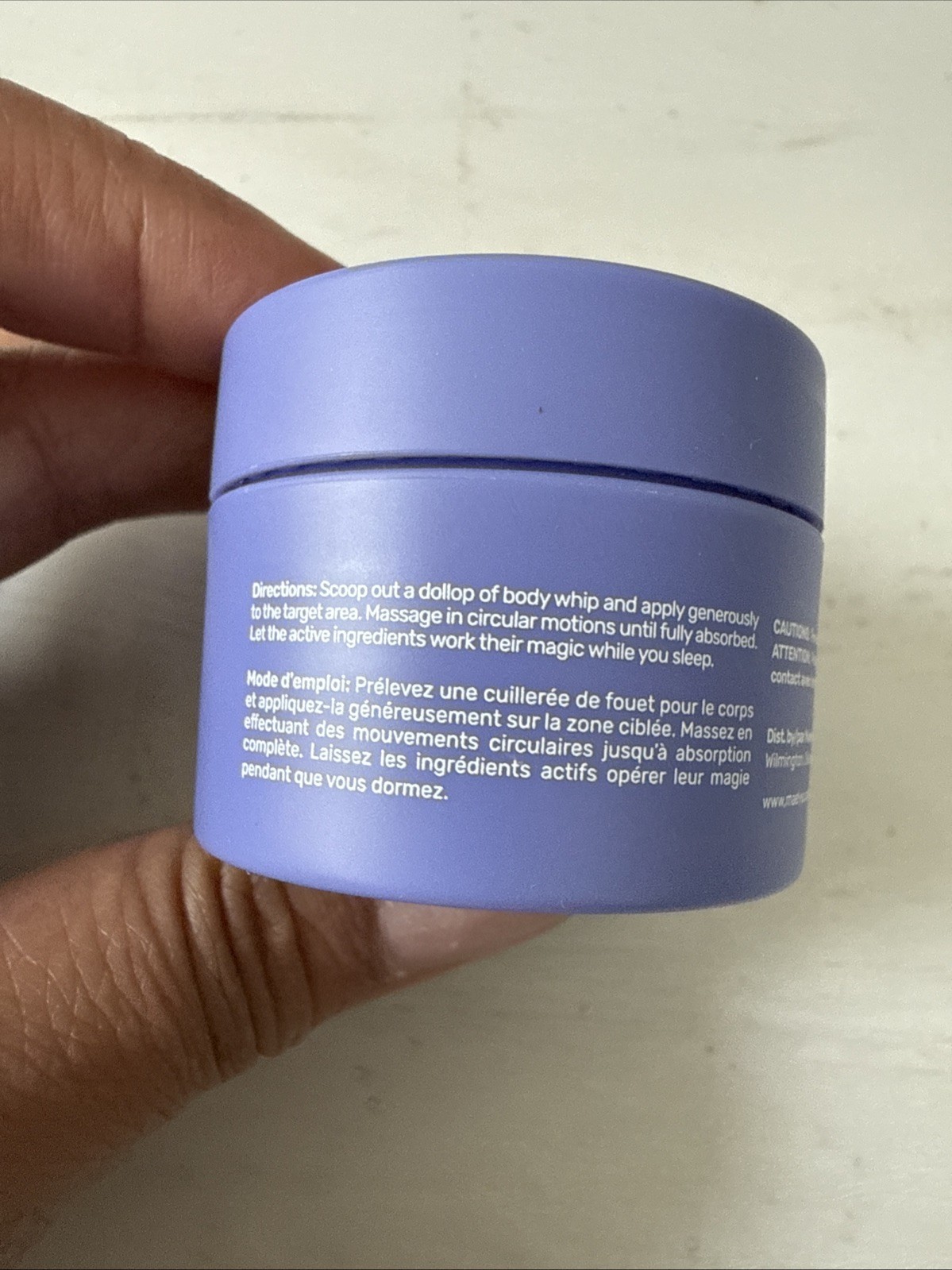 Maelys Get Dreamy Overnight Toning Body Whip 15ml 0.5oz MINI NEW Travel Size