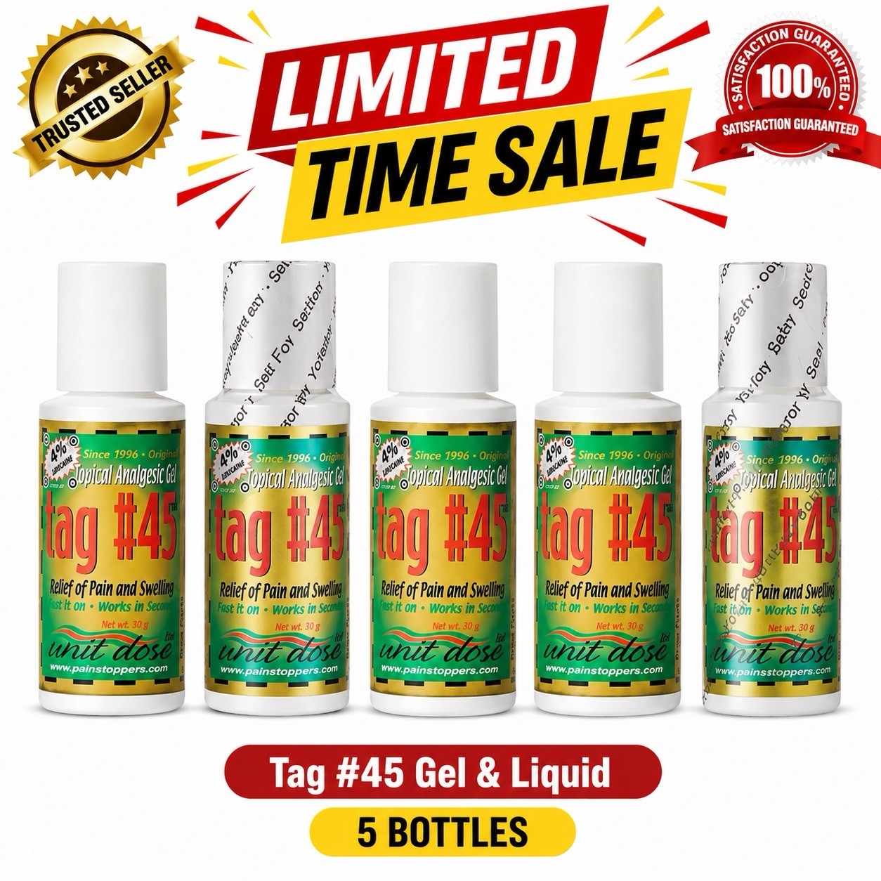 💥💥LIMITED SALE💥💥,5 Pcs Tag 45 Topical Permanent Makeup 1oz Microblade PMU