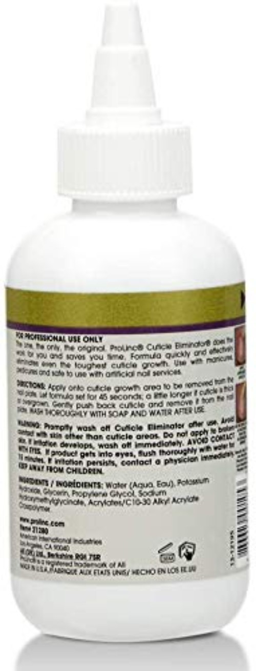 Cruelty-Free Cuticle Eliminator Gel – Softens Tough Cuticles in Seconds – 4 oz