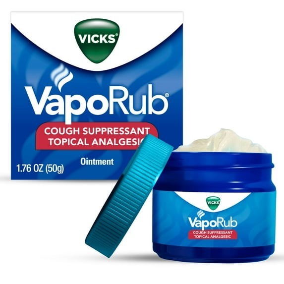 Vicks VapoRub 1.7oz Cough Suppressant Ointment
