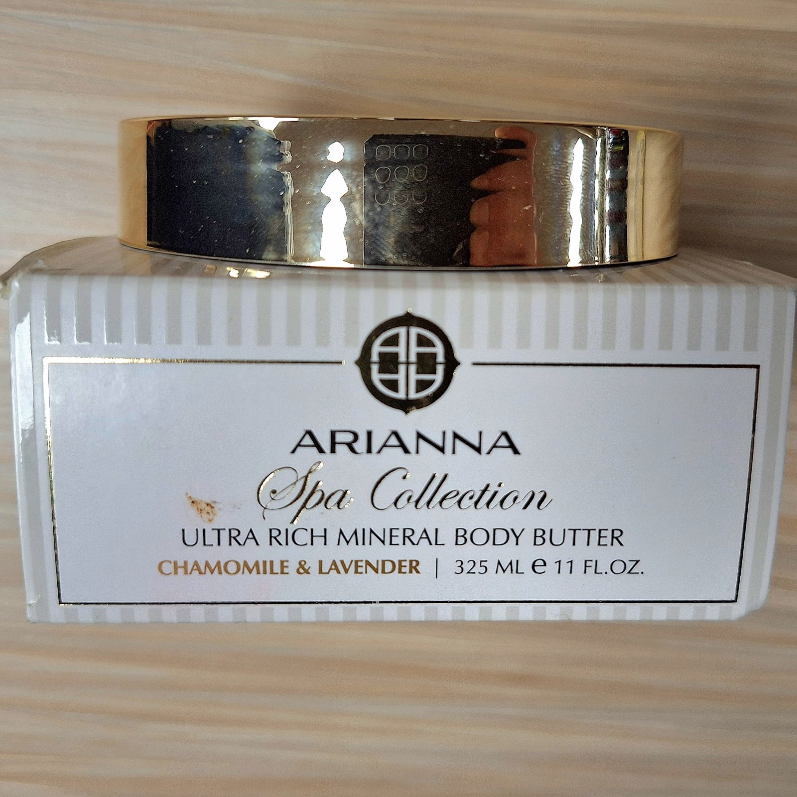 Arianna Spa Collection Ultra Rich Body Butter Chamomile & Lavender Israel 11oz