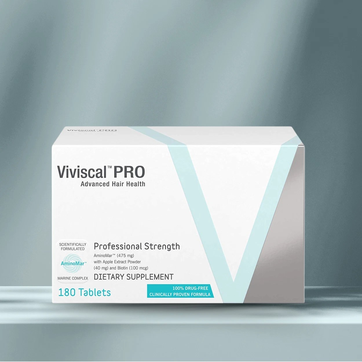 2 Pack of VIVISCAL PRO – Professional Hair Growth Tablets 180 Exp. 12/2027