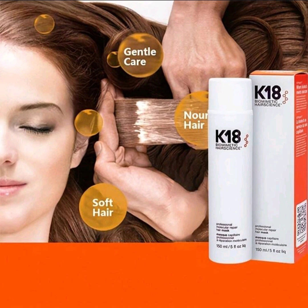 K18 Biomimetic Hairscience Leave-in Molecular Repair Hair Mask- 150ml/5oz Sealed