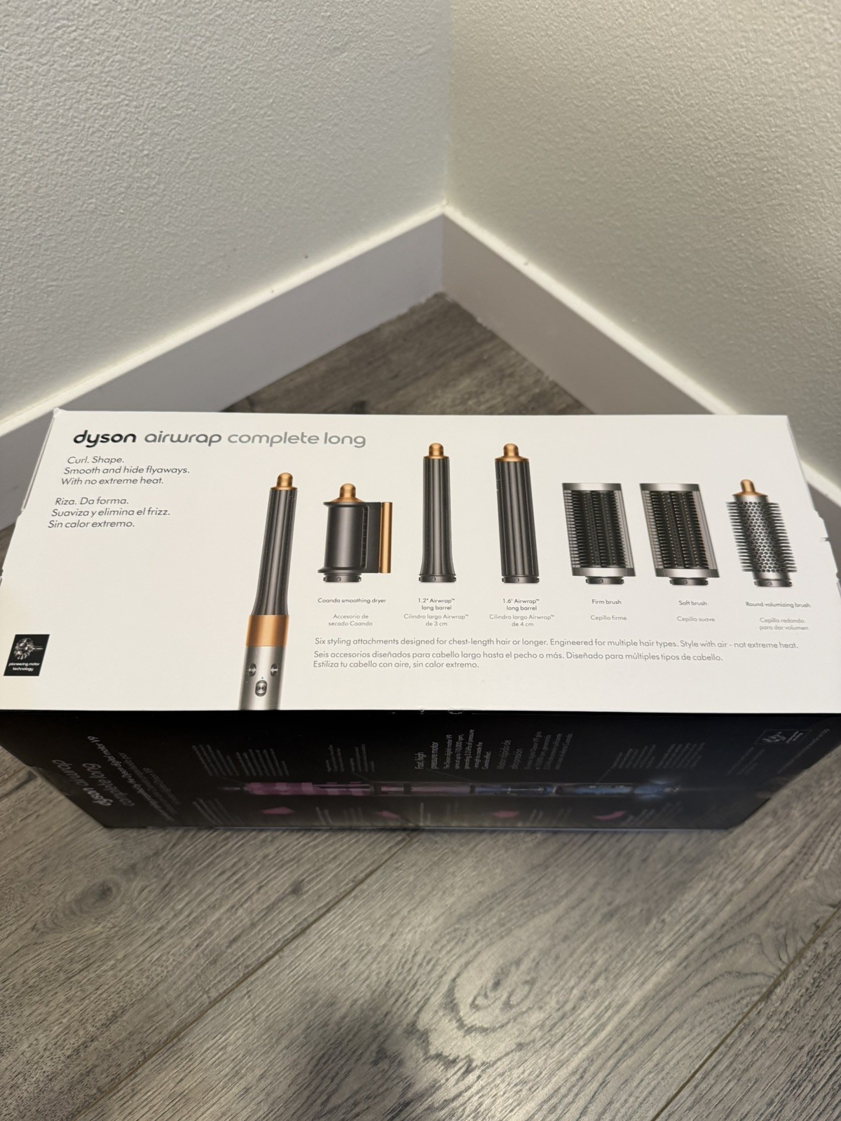 Dyson Airwrap Multi Styler Complete Long Nickel/Copper NEW SEALED