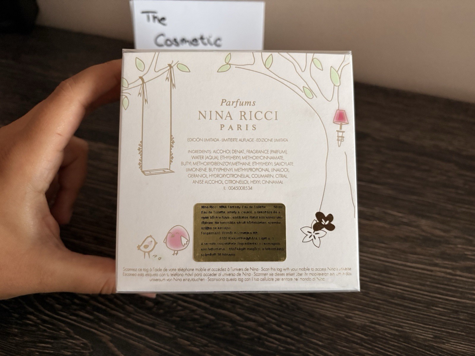 Sealed Limited Edition 2011 Nina Ricci Nina Fantasy 50 ml Batch Code: 13291