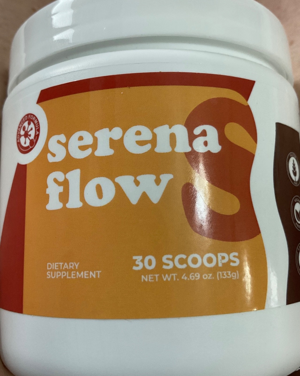 Serena Flow Dietary Supplement 4.66oz (30 Scoops each) Exp: 01/2028