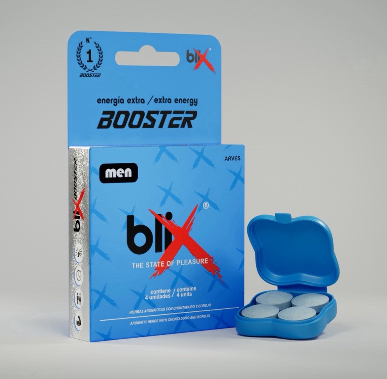 Blix Male Performance Capsules /2 Pack = 8 Tablets