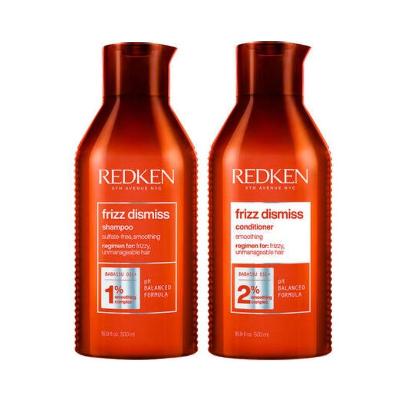 Redken Frizz Dismiss Shampoo & Conditioner 16.9 oz Duo Boxed