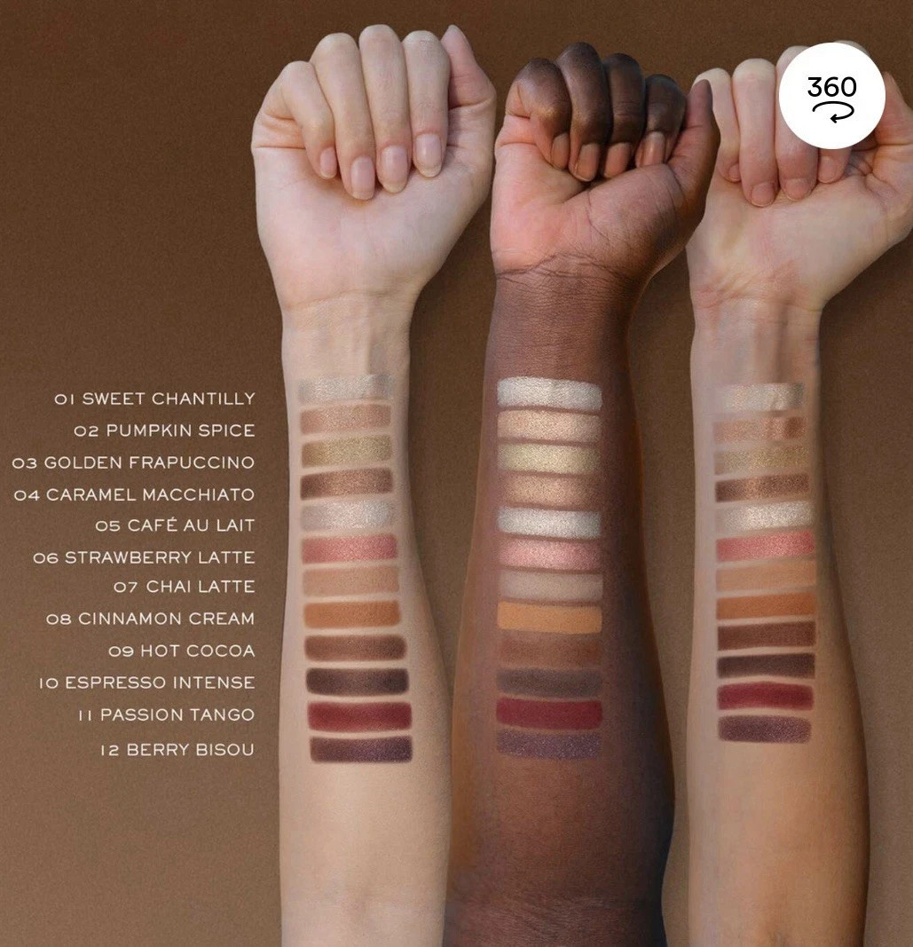 Lancome Idole Cafe Crush Eye Makeup Platte (12 Shades) x Sheika Daley 2025 NIB