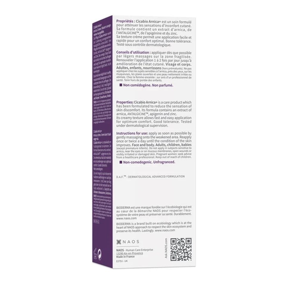 Bioderma Cicabio Arnica+ Creme Soothing SOS Care 40ml