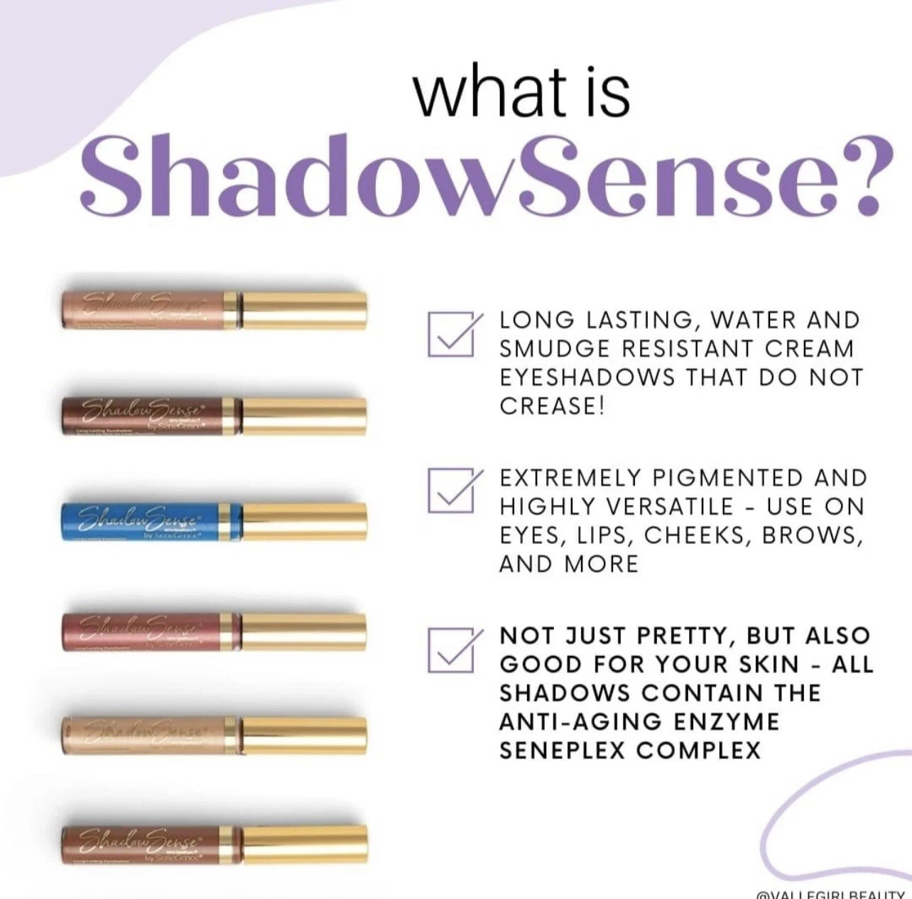 ShadowSense Eye Shadow Full Size & Sealed All Colors & Shades Fast Free Shipping
