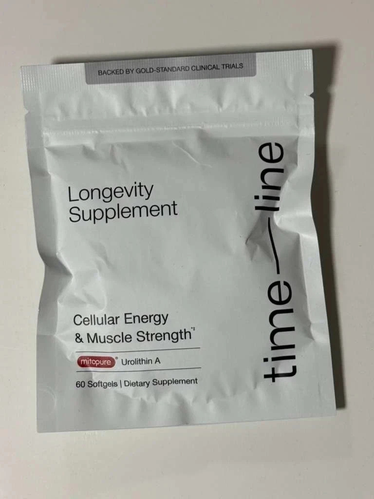 Timeline Mitopure Urolithin A 60 Softgels New Sealed Longevity & Cellular Health