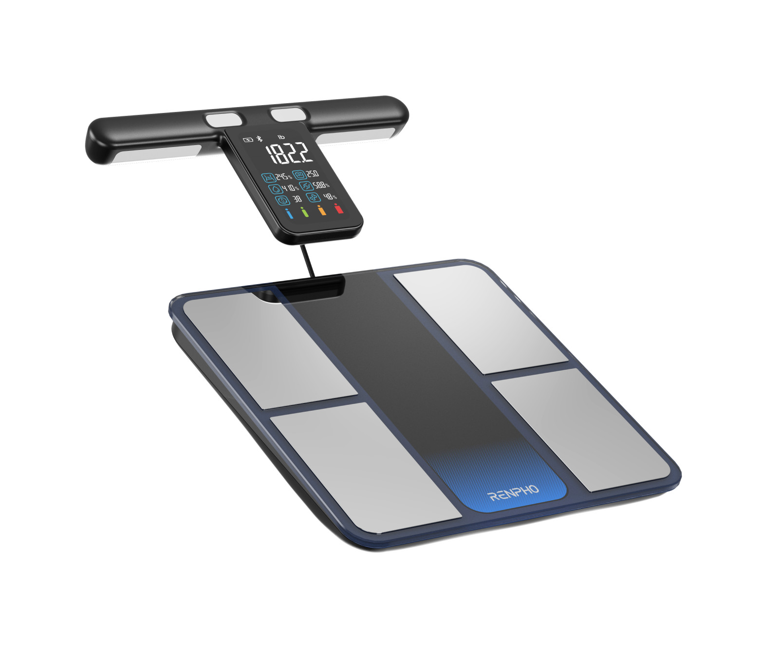 RENPHO Smart Scale for Body Weight Body Composition Analyzer with 8-Electrode US