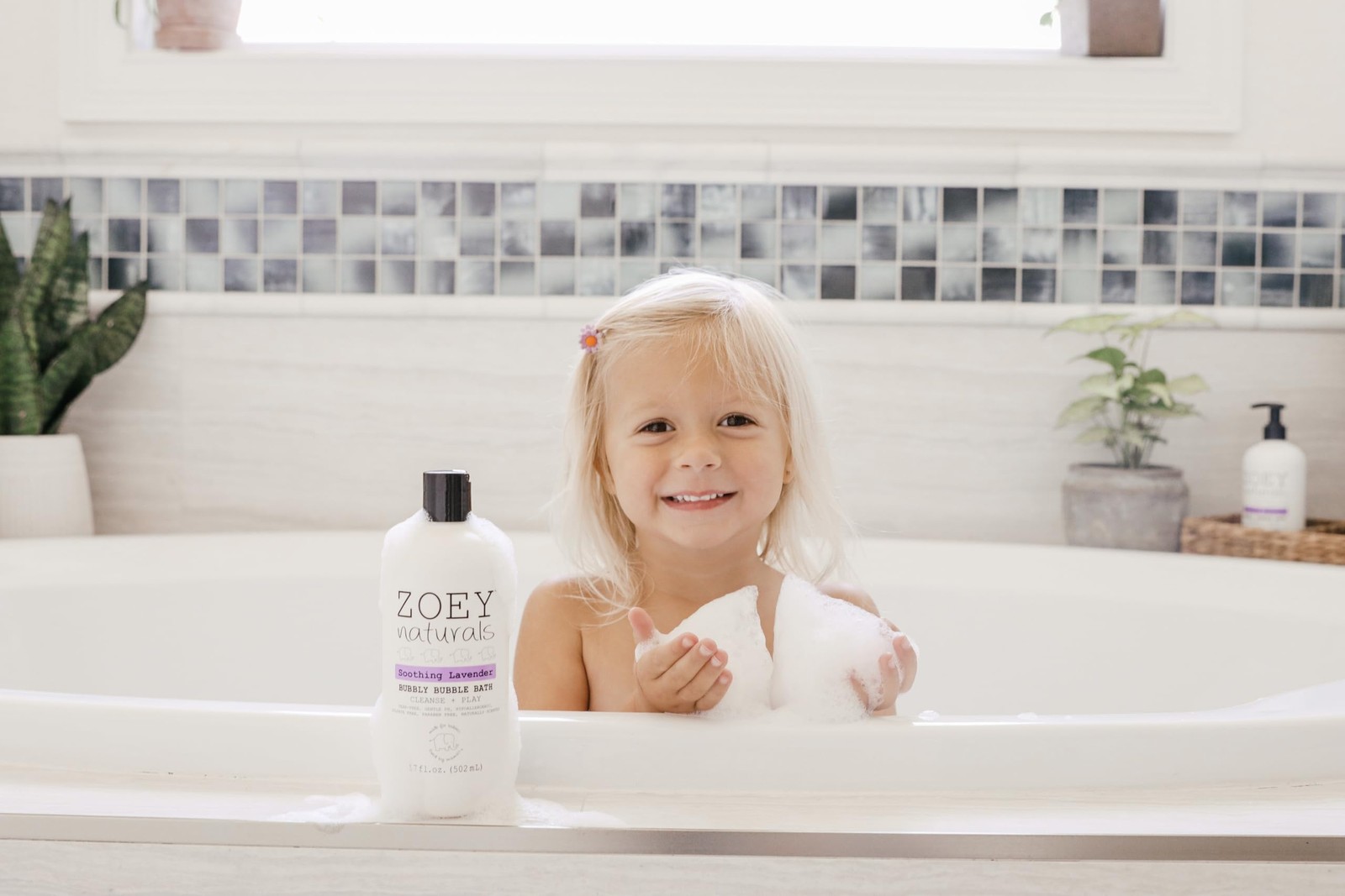 Absolutely Natural Zoey Naturals – Soothing Lavender Bubble Bath For Kids