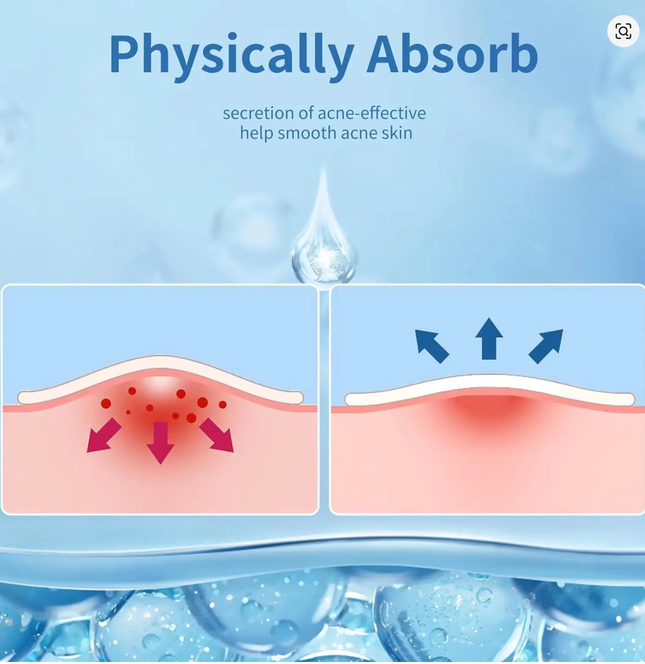 360pcs Face Acne Patch Invisible Skin Care Pimple Acne Patches Anti-inflammatory