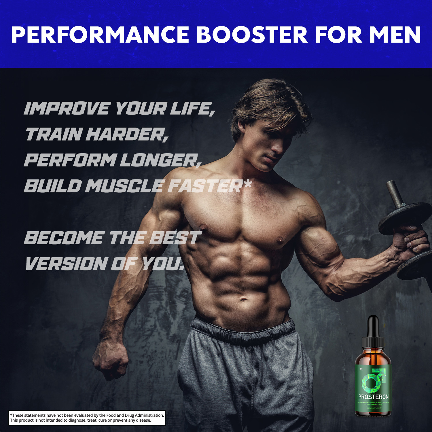 Prosteron Male Drops – Prosteron Enhances Energy, Vitality & Stamina – 5 Pack