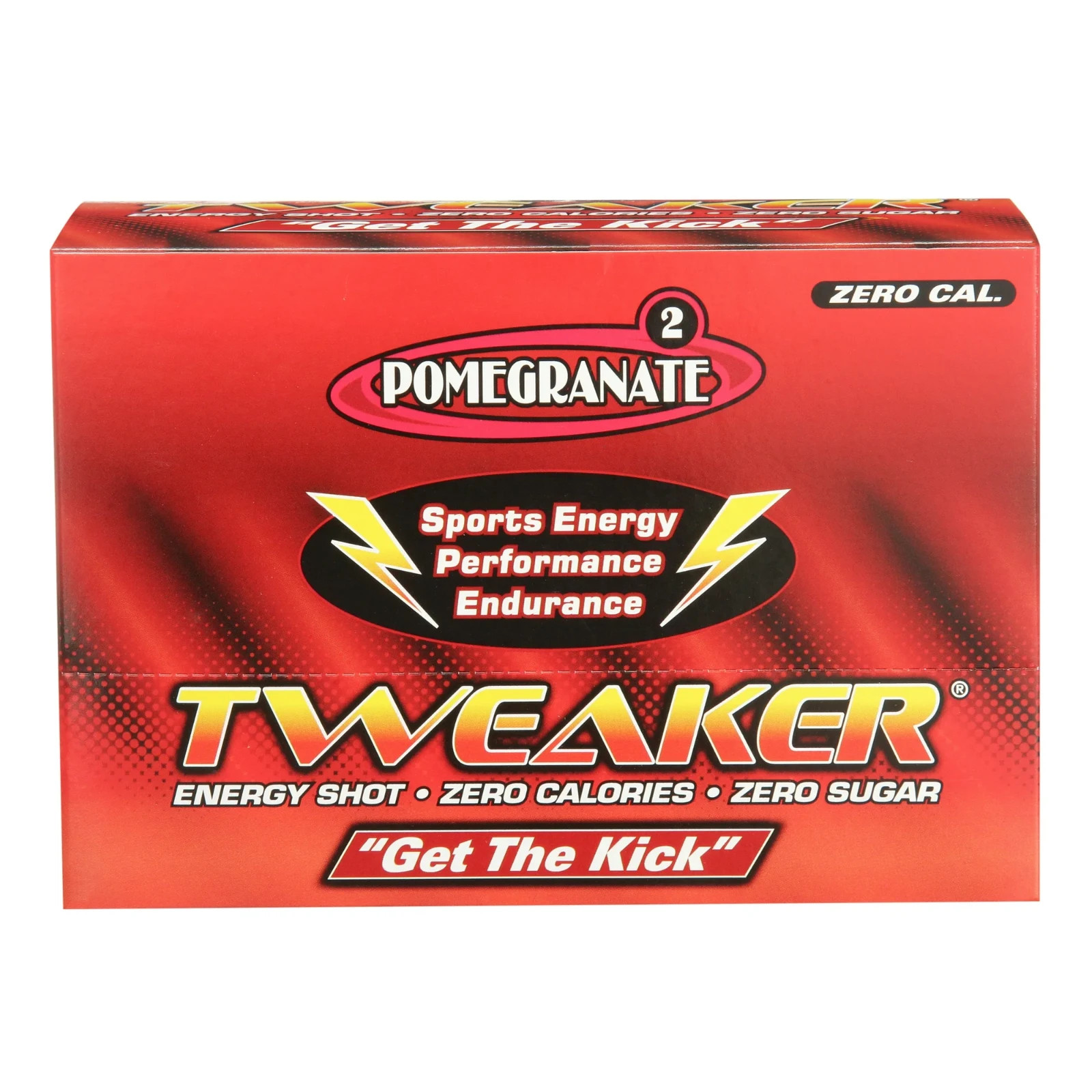Tweaker Energy Shot, Pomegranate, 2 fl oz, 24 Count – FREE SHIPPING