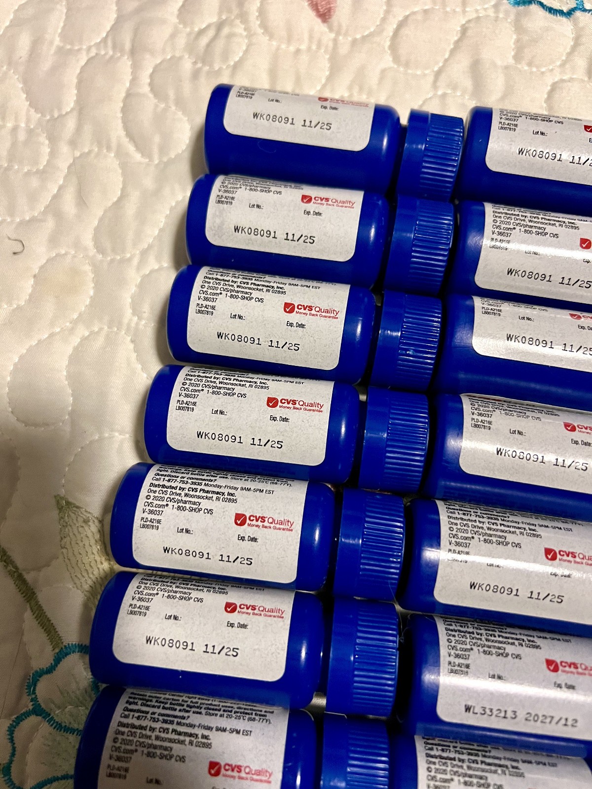 Lot CVS Nicotine Polacrilex Mini Lozenge 2mg 4mg Mint Sucralose Free 567 Piece