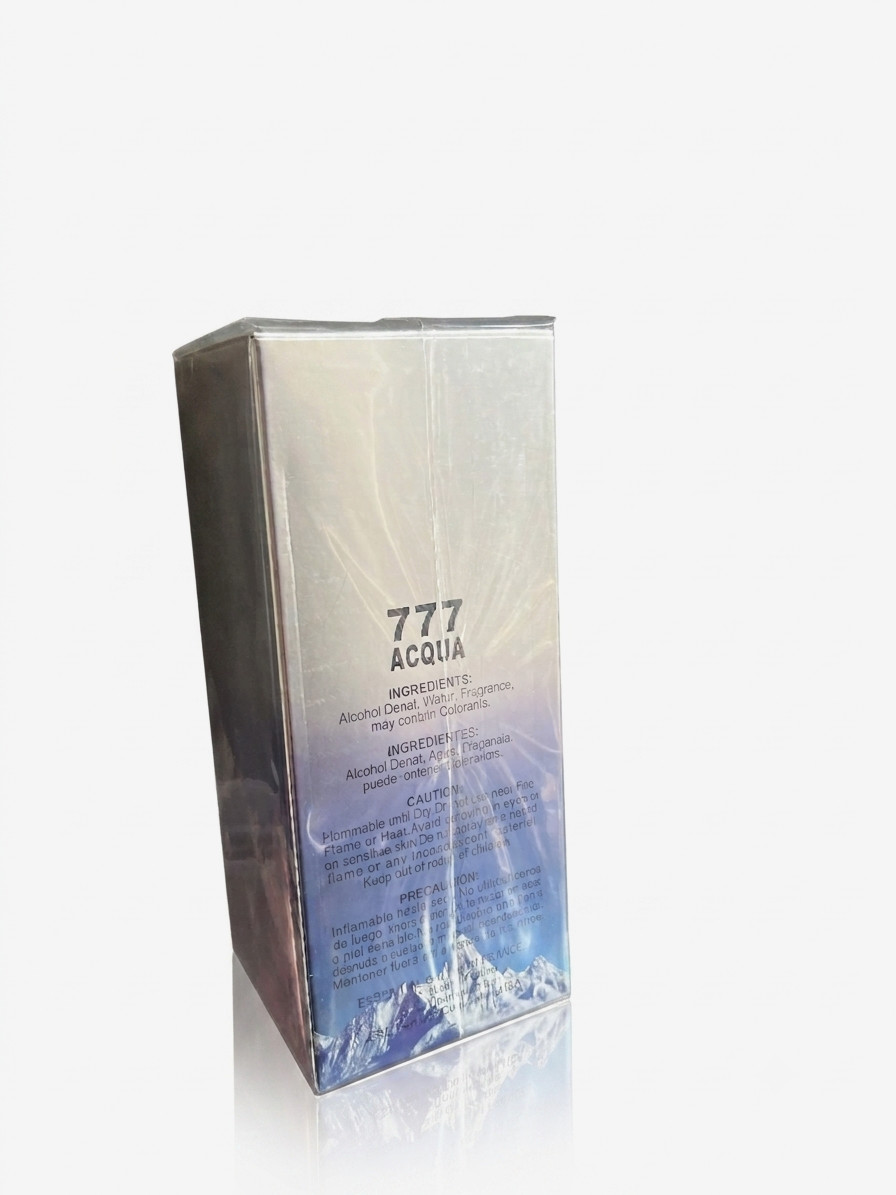 777 AQUA Perfume for Men, 3.4oz/100ml – US Seller