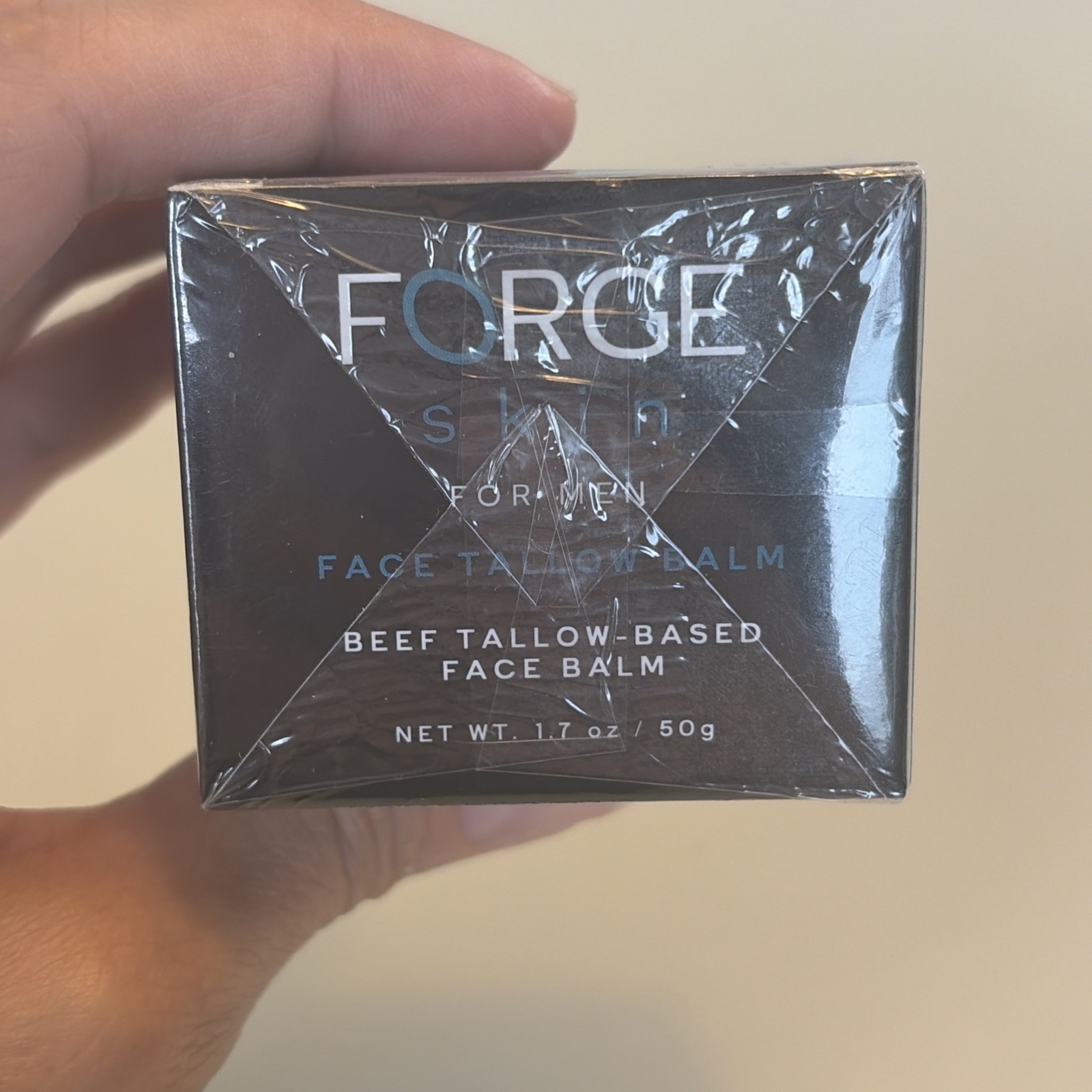 FORGE SKIN for Men Face Tallow Balm 50g Beef Tallow Hydrating Face Cream