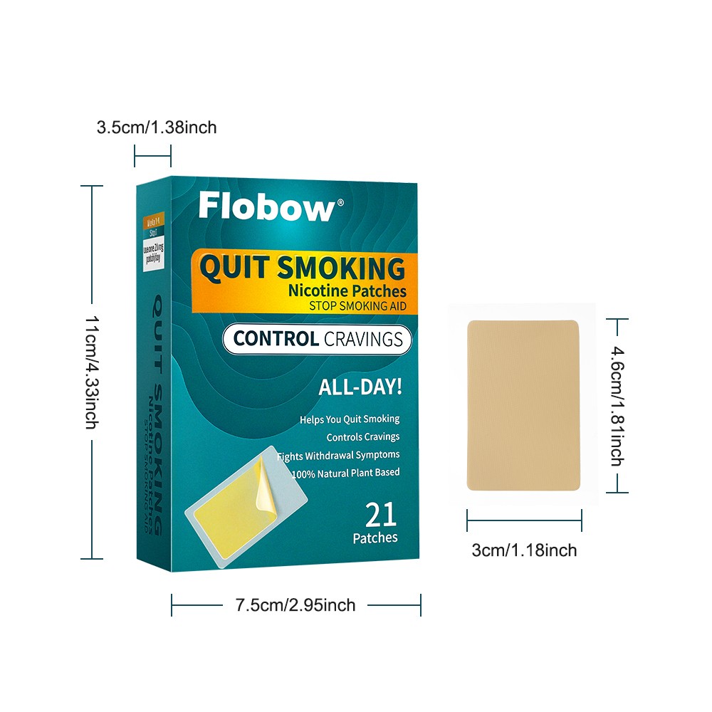 Nicotine Transdermal System Patch Step 1 21 mg 21~420 Patches Stop Smoking Aid