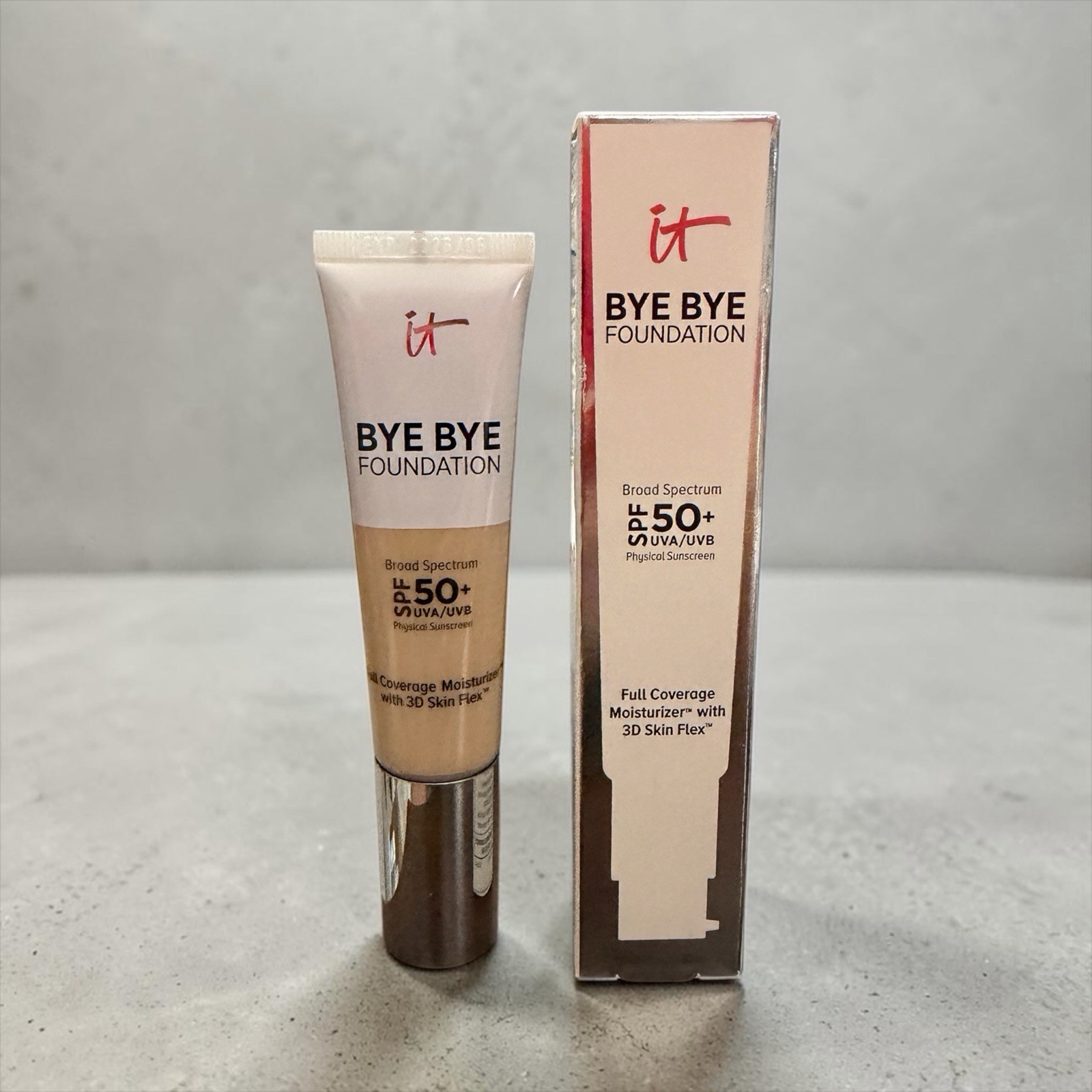 NIB~ It Cosmetics Bye Bye FAIR Foundation Full Coverage 1.0 oz Full Coverage