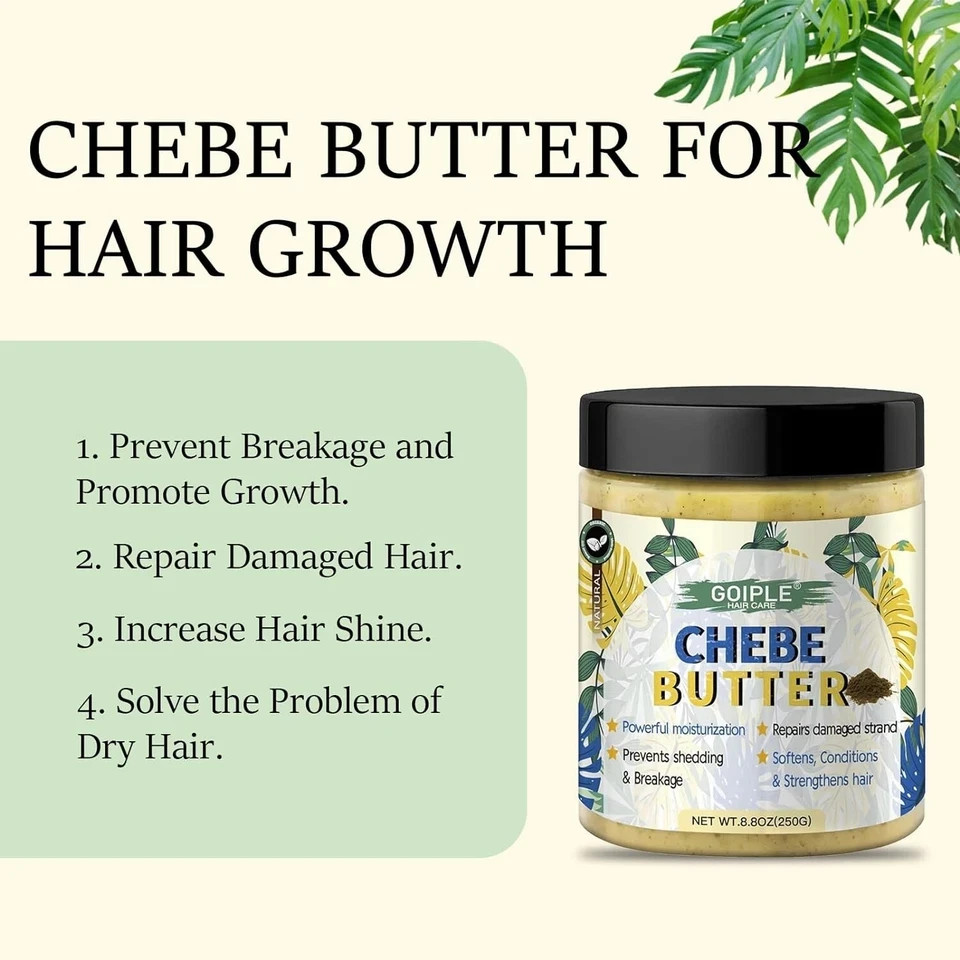 8.8 Oz Chebe Butter for Hair Growth Chebe Hair Butter Grease for Hair Men, Women