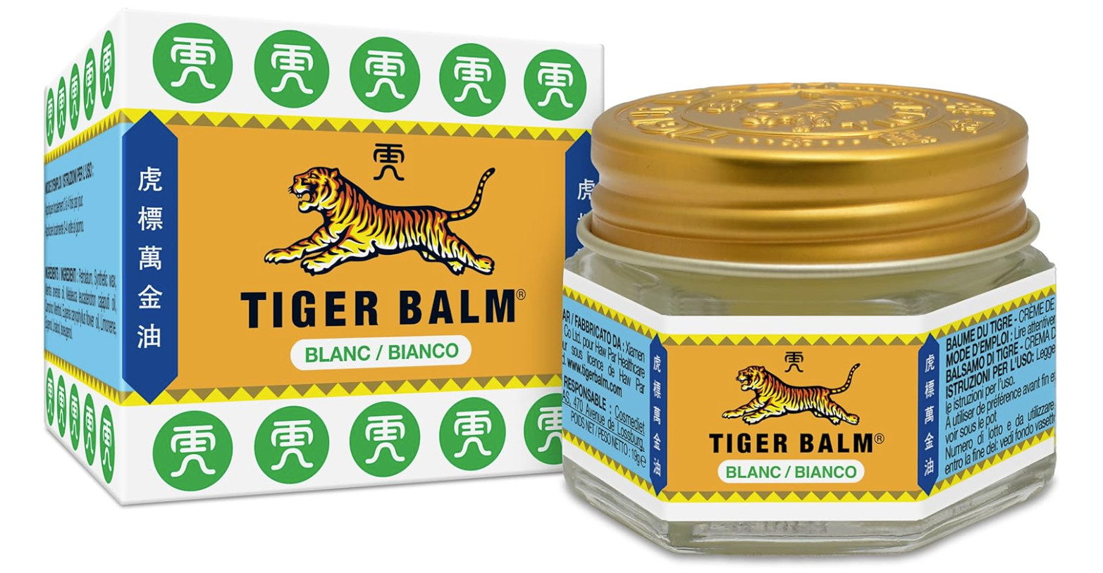 (3 PACK) Tiger Balm (White) Super Strength Pain Relief Ointment 21ml – FREE SHIP