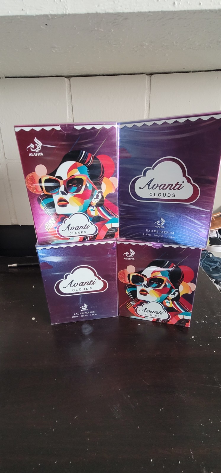 Alafiya Avanti Clouds Eau de Parfum Spray, Regular Size 100ml All 4 For 40