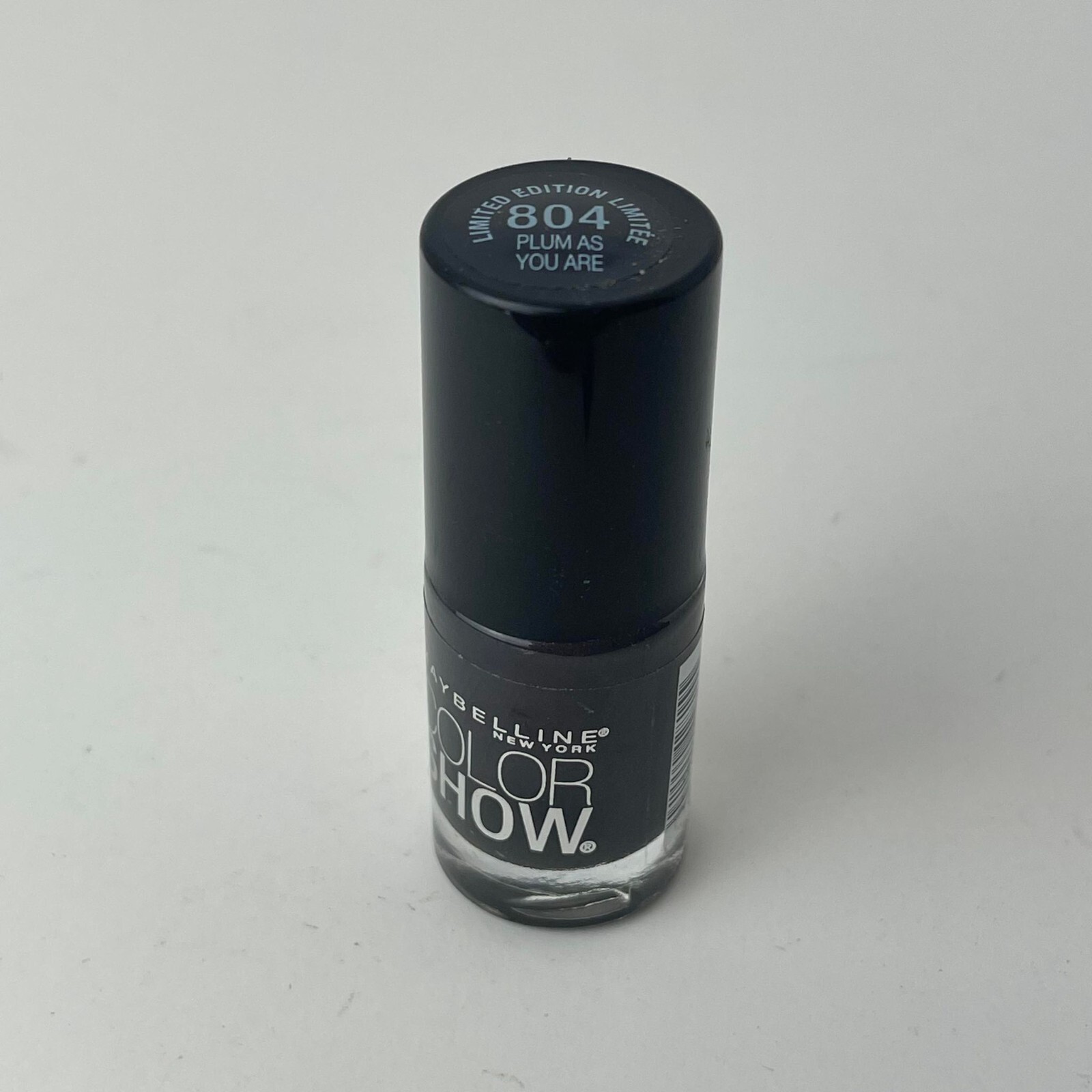 Set of 2 Maybelline Color Show Purple Nail Polish #804 Plum As You Are .23 FL oZ