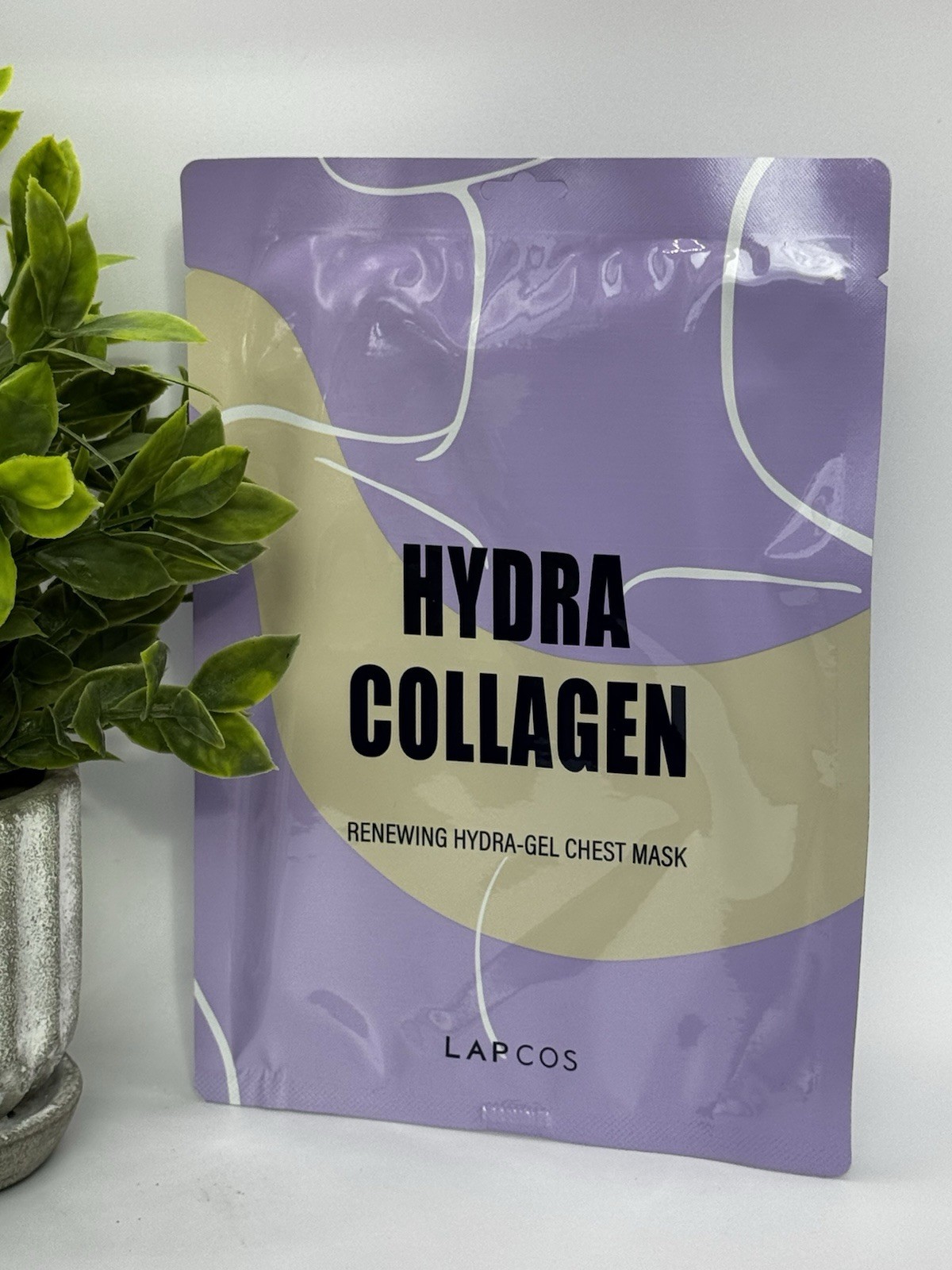 Hydra Collagen Renewing Hydra-Gel Chest Beauty Mask –1 Sheet (1.14 oz / 40g) New