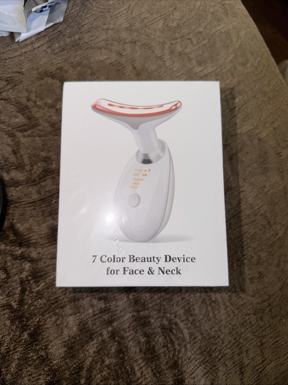 7 Color Facial Beauty Device For Face And Neck Care -New sealed Box