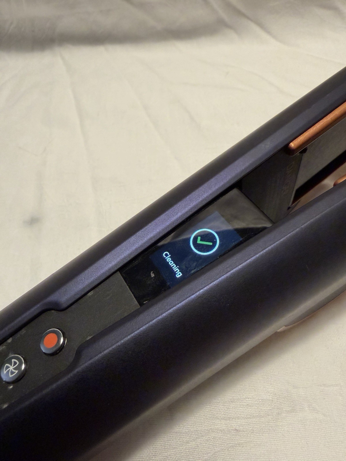 Dyson Airstrait HS06 Prussian Blue Copper Wet Dry Straightener w Mat