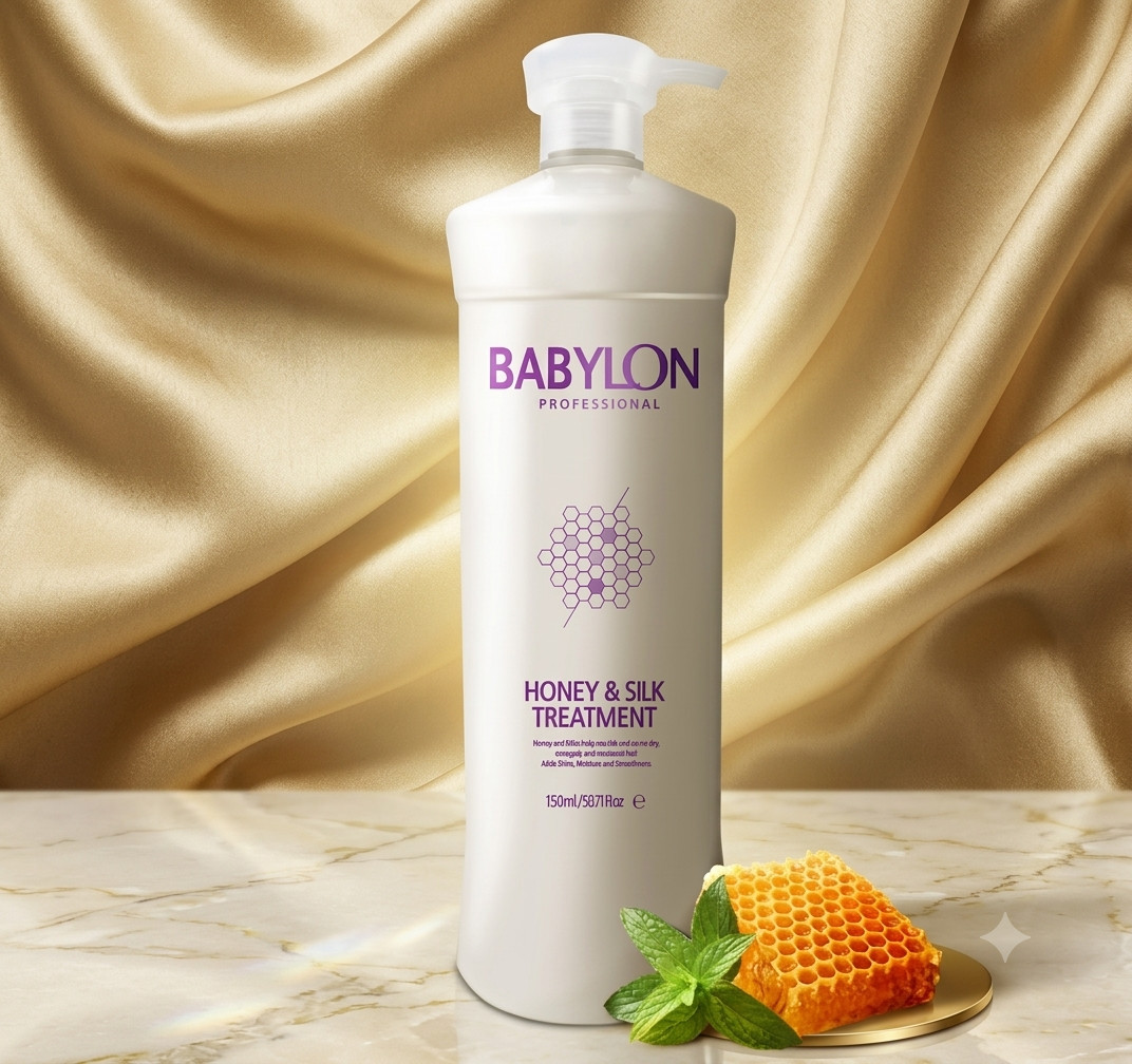 Honey Silk Protein Shampoo Conditioner 1500ml Set Damaged Hair Repair K-Beauty