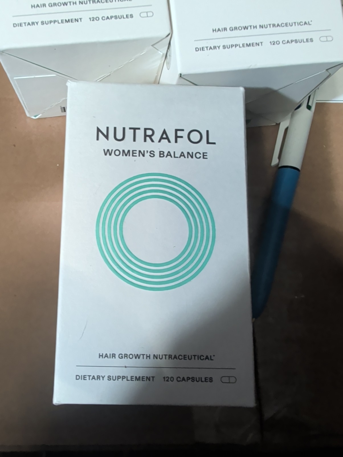 3 X Nutrafol Women’s Balance Hair Growth Combination Supplement 120 Capsules