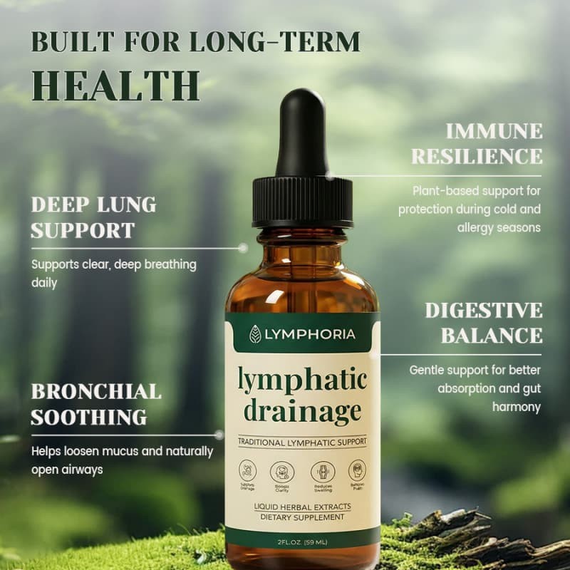 Lymphoria – Lymphatic Drainage Bloat Relief – Detox, & Immune Support 59ml