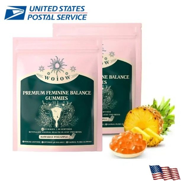 2pcs Premium-Feminine Balance/ Gummies-for Women’s Health & Wellness 160 Gummies