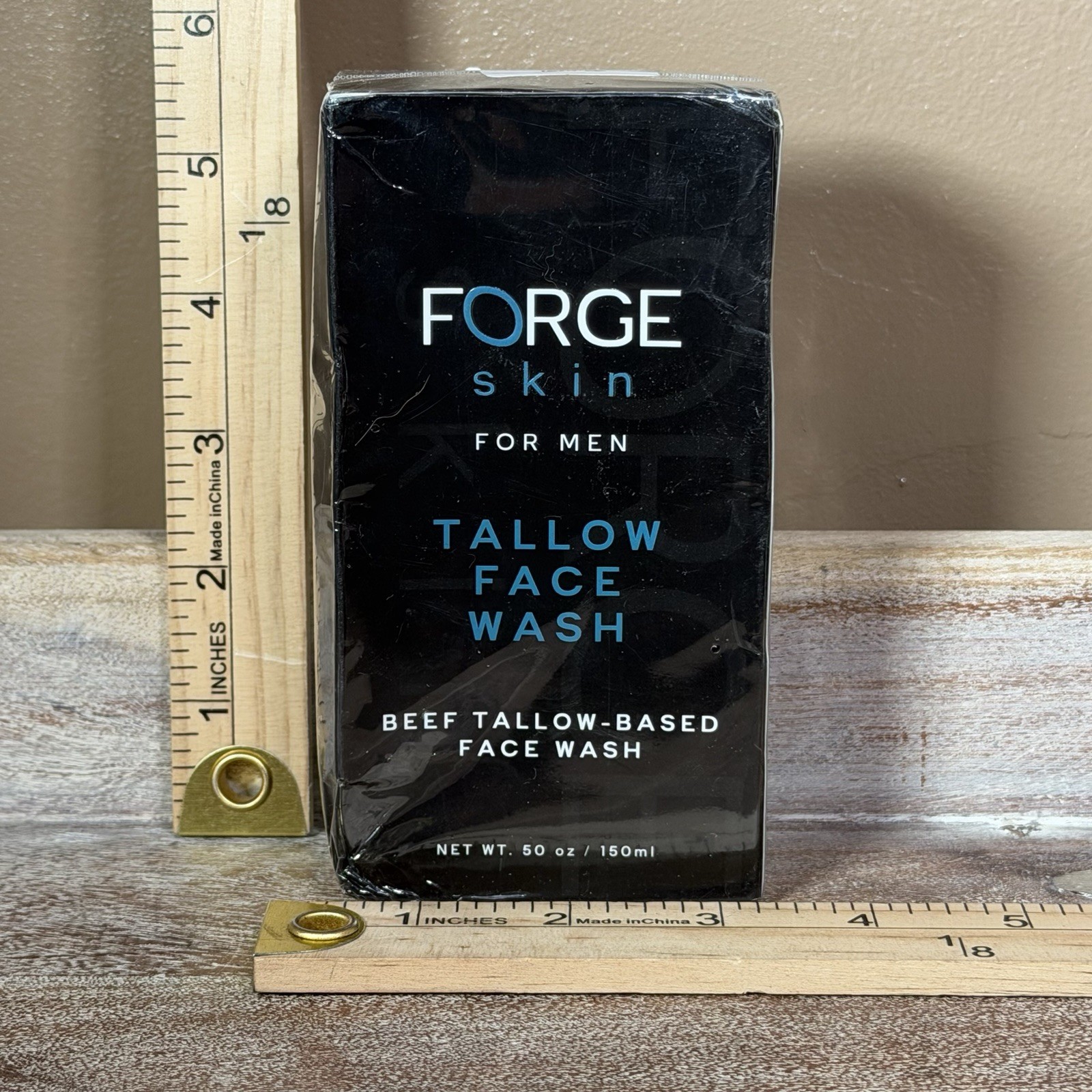 FORGE SKIN FOR MEN – Tallow Face Wash – 50oz New Sealed