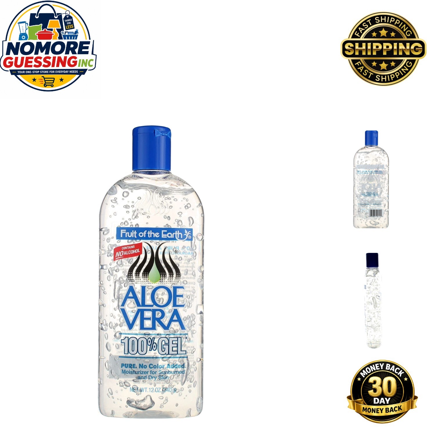 12 oz Aloe Vera Gel Pack – Unscented, Alcohol-Free Soothing Relief for Your Skin