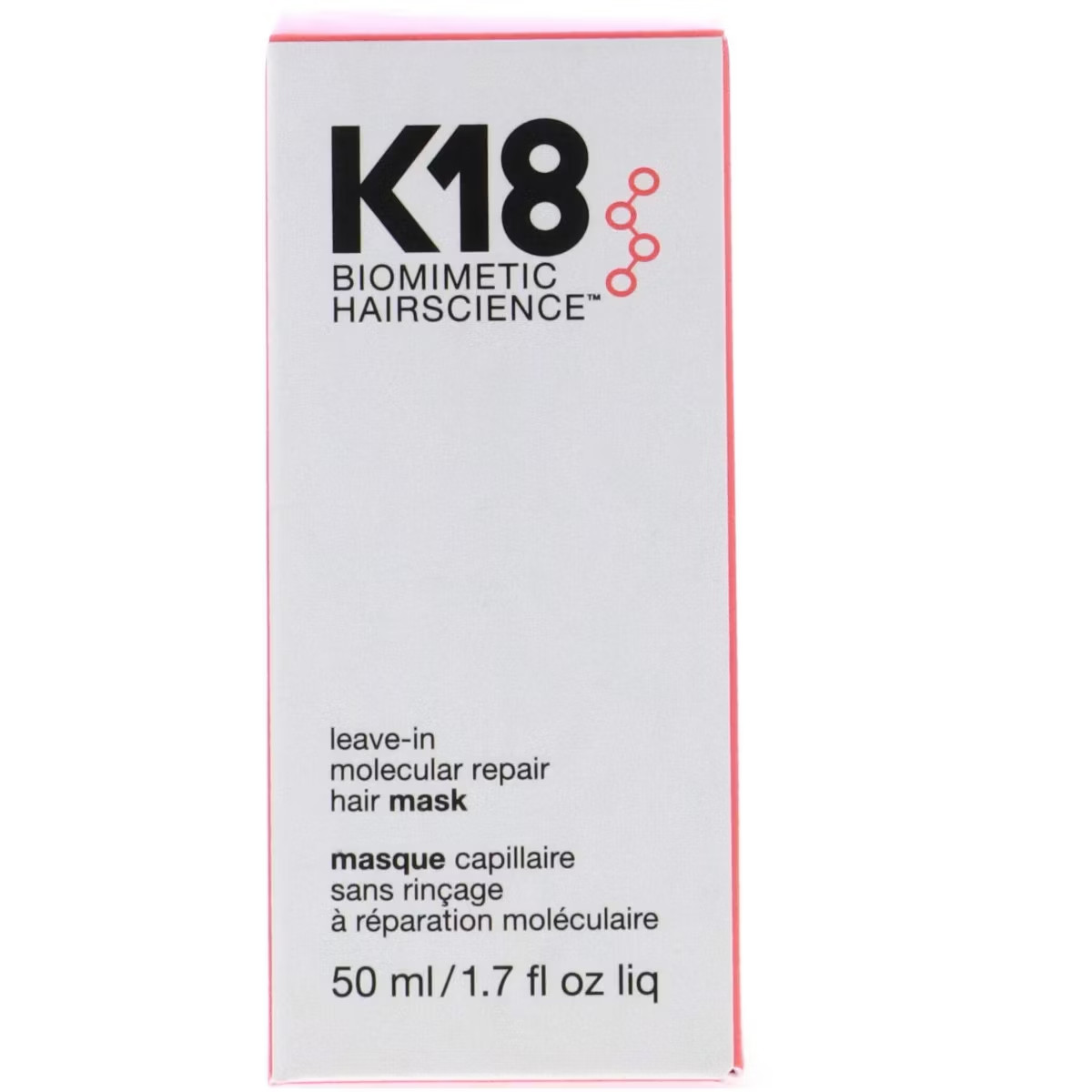 K18 Leave-In Molecular Repair Hair Mask – 1.7 fl oz/ 50ml NIB Authentic