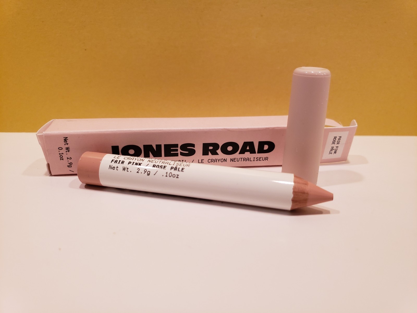 Jones Road ~ The Neutralizer Pencil ~ Fair Pink ~ 0.1 oz ~ NIB