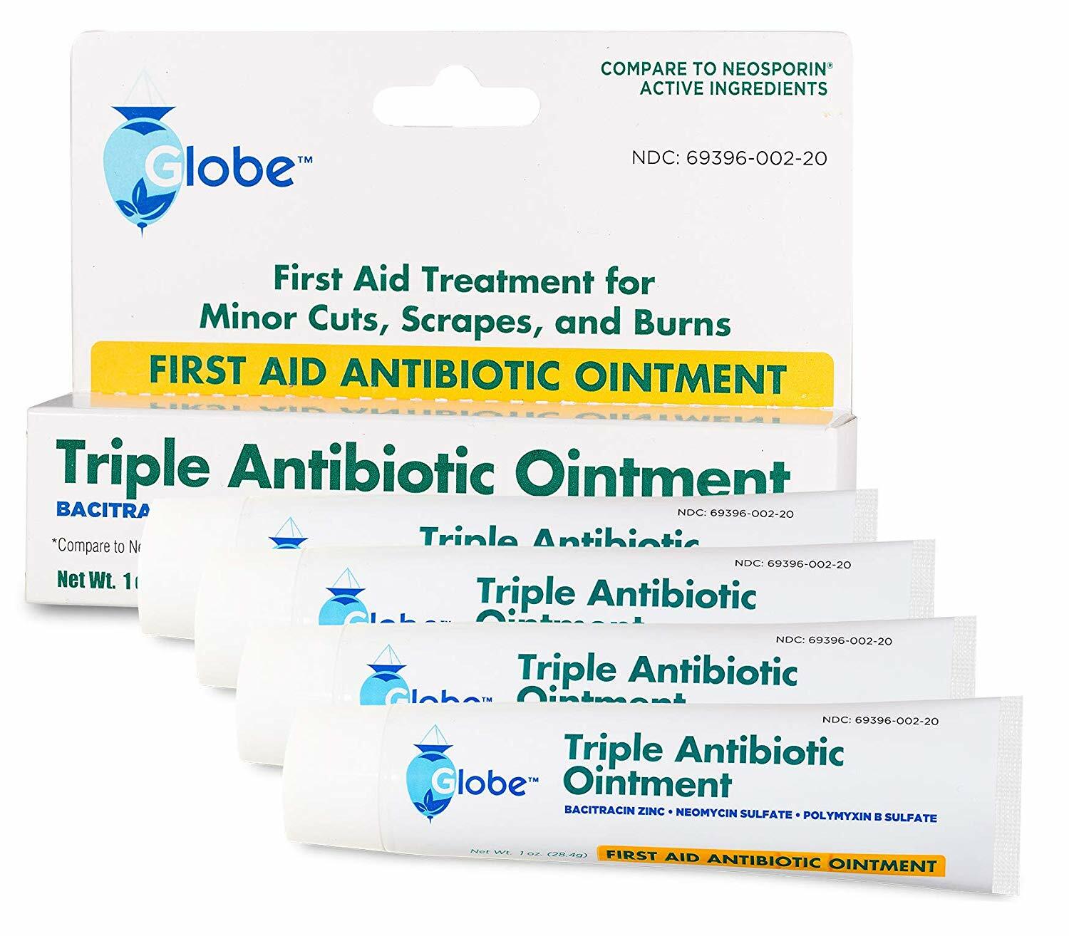 First Aid Triple Antibiotic Ointment 1oz – – 4 Tubes (Total 4 oz received)