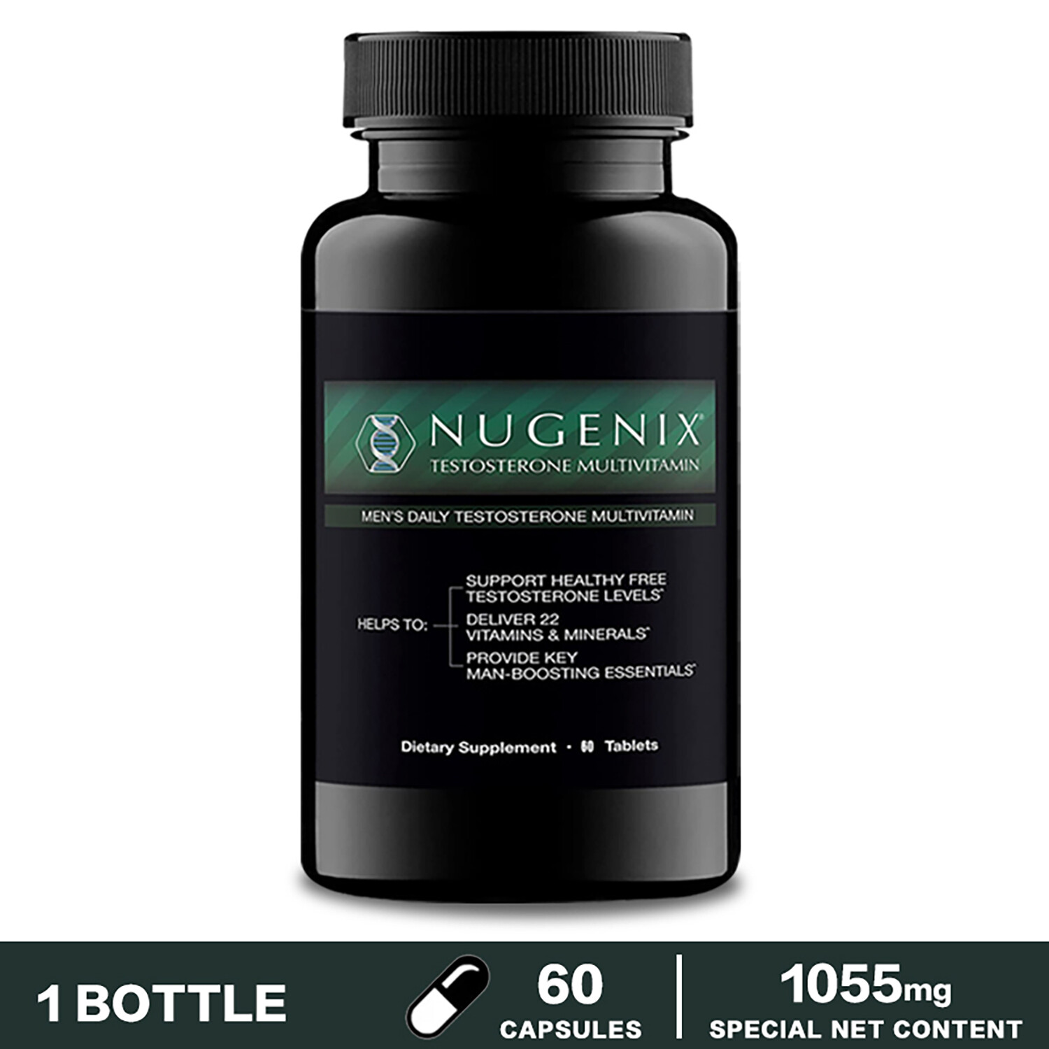 NUGENIX Testosterone Booster Multivitamin Promotes Healthy Blood Circulation