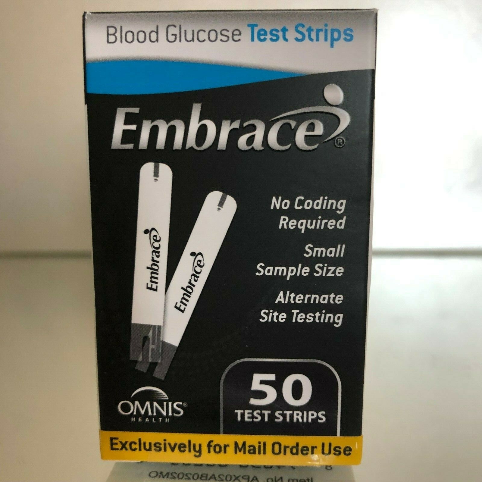 Embrace Blood Glucose Test Strips 600 CT. Exp 05/05/2025 Free Shipping