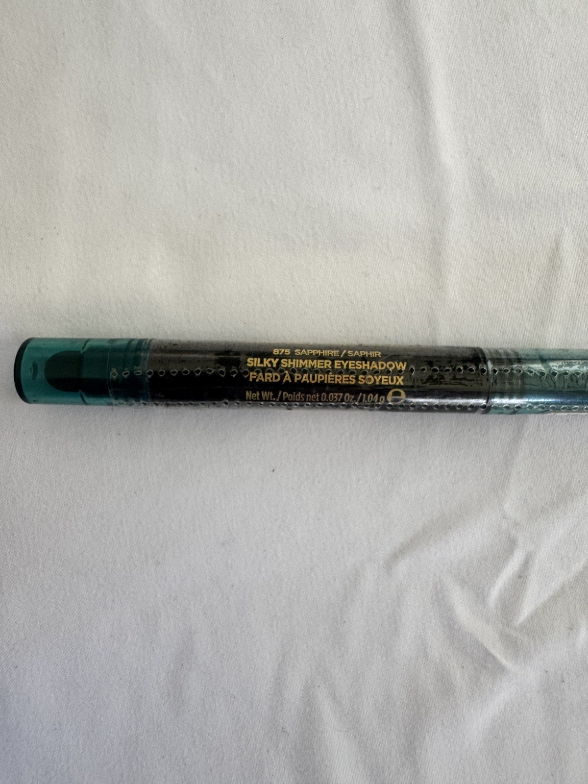 New Revlon Wonder Woman ColorStay Glaze Stick Shimmer Eyeshadow 875 Sapphire LE