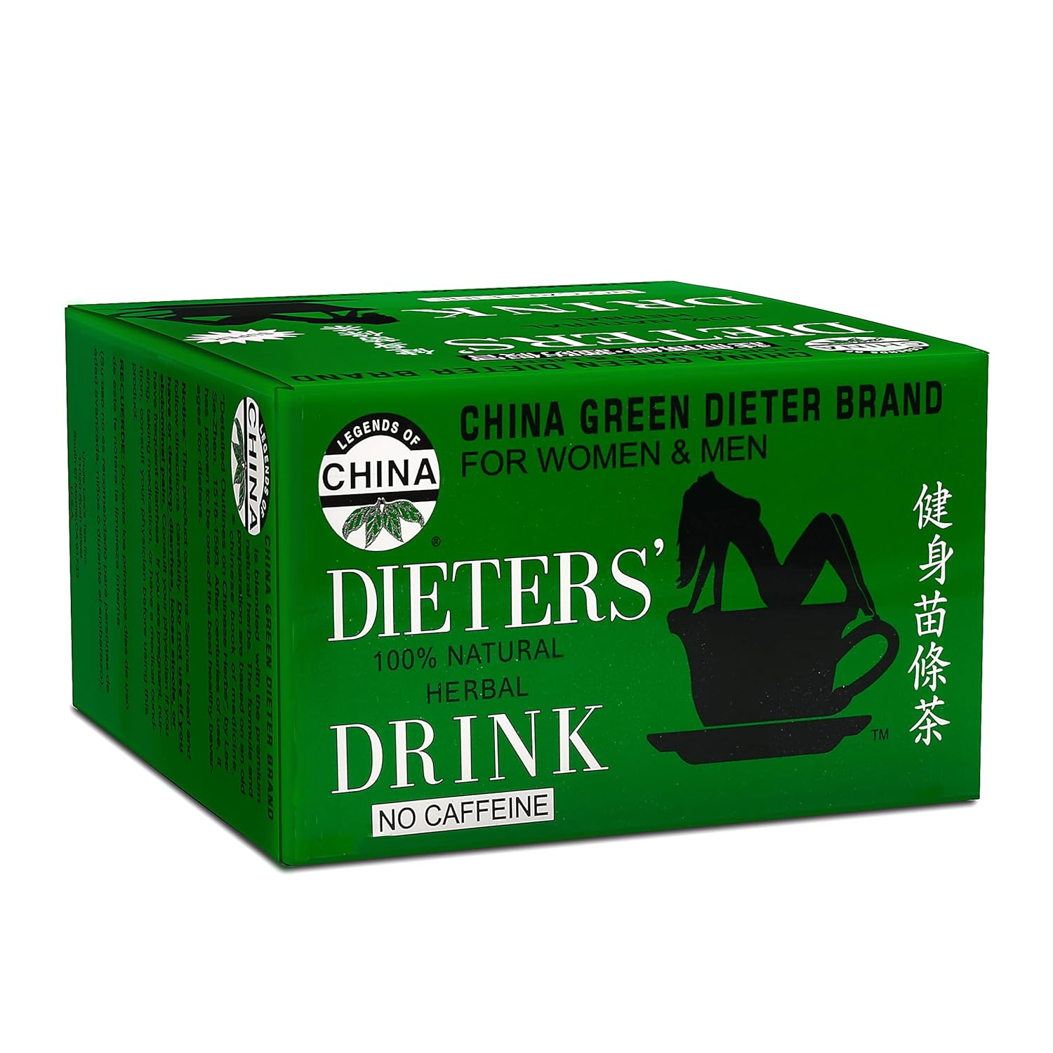 China Green Dieters Tea Caffeine Free, 2.12 Oz, 30 Count