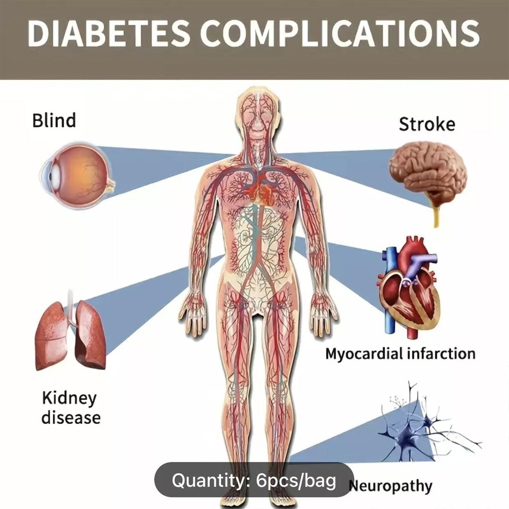 🩸DIABETIC BLOOD SUGAR SUPPORT PATCH Natural Herbal Formula Help Maintain Health