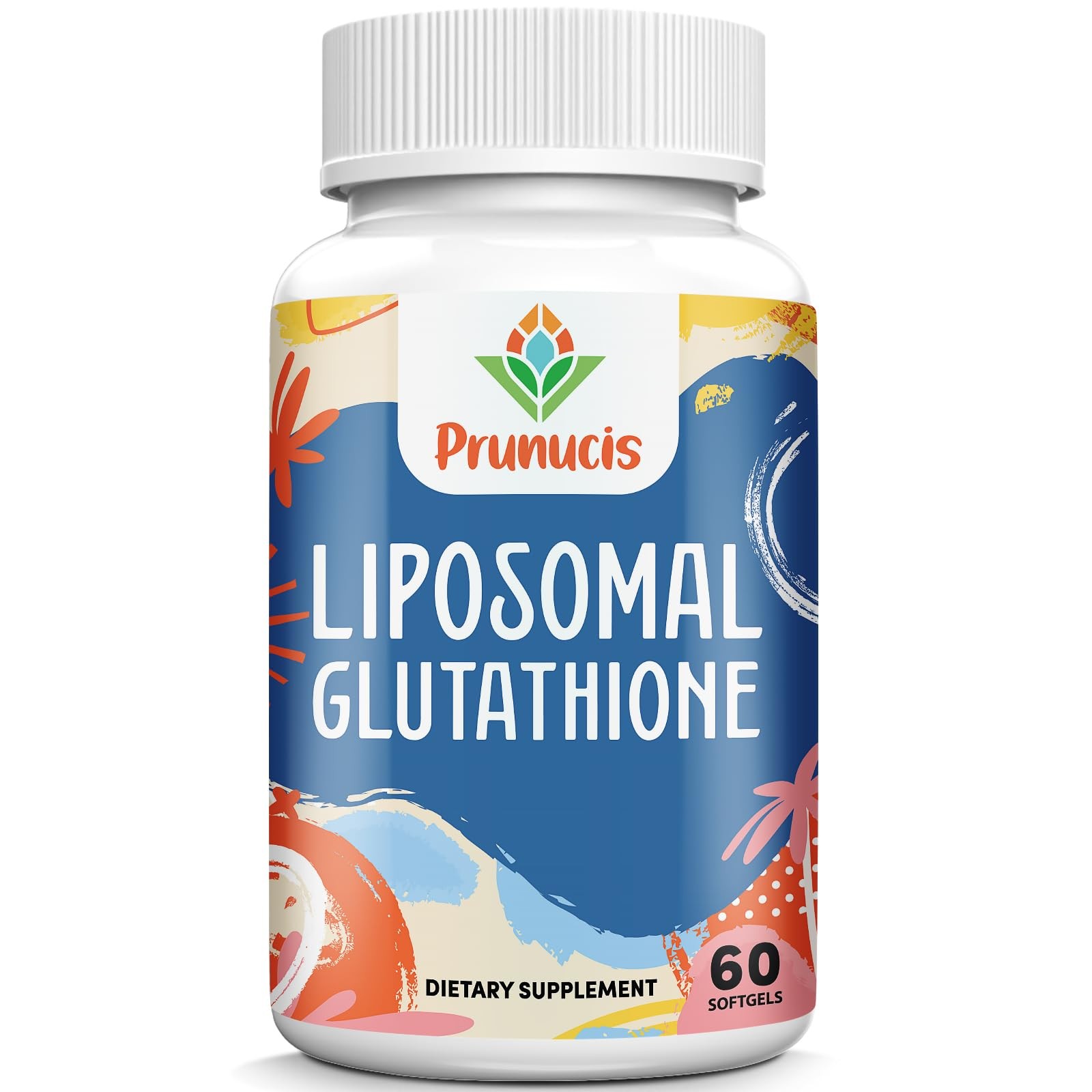 Prunucis 2400Mg Liposomal Glutathione Vitamin C Milk Thistle Alpha-Lipoic Acid
