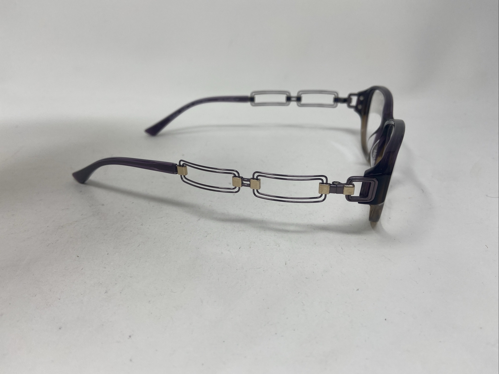 LINE ART CHARMANT XL 2033 VO 53/15/135 PURPLE BROWN EYEGLASSES FRAME :R68