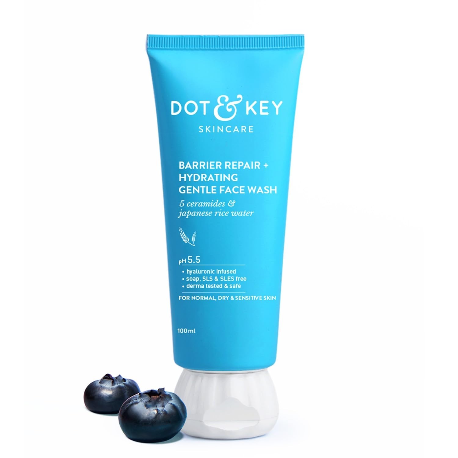 DOT & KEY Barrier Repair + Hydrating Gentle Face Wash With Probiotic 100ml